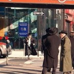 Image - A commercial street in a Jewish neighborhood